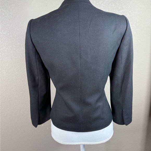 ANTONIO MELANI Black Fitted Blazer with‎ Shawl Collar - Picture 3 of 8